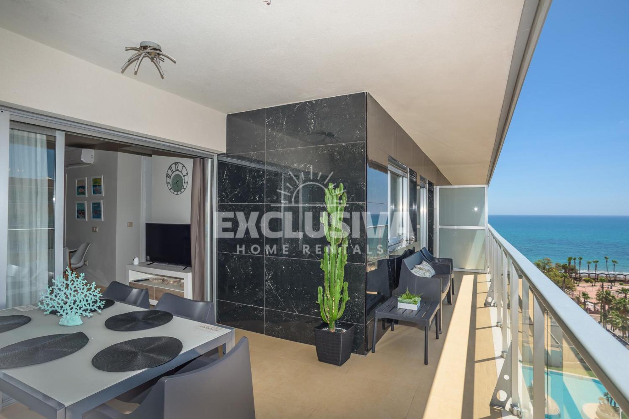 Apartamento Albamarina, 1ªlinea, Magic World, Vistas Al Mar! Oropesa del Mar Dış mekan fotoğraf